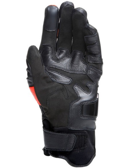 GUANTES CORTOS DAINESE CARBON 4 NEGRO ROJO