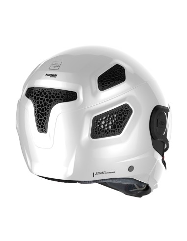 NOLAN N 30 4 T KLASSISCH METALL WEISS HELM