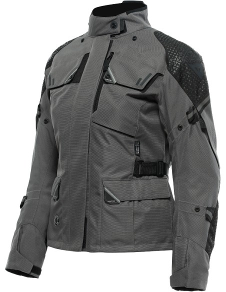 CHAQUETA DAINESE LADAKH 3L D-DRY IRON-G NEGRA MUJER