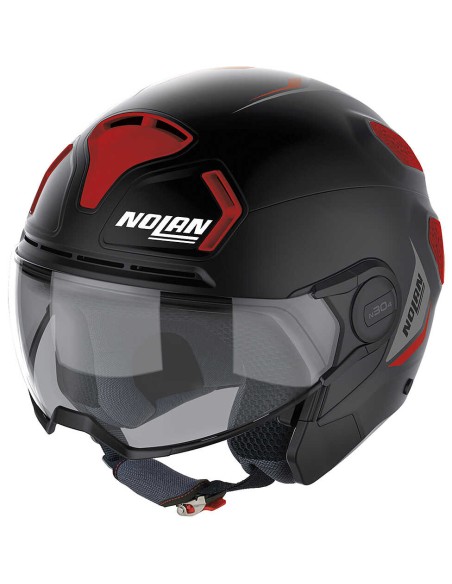 NOLAN HELM N 30 4 T INCEPTION SCHWARZ ROT