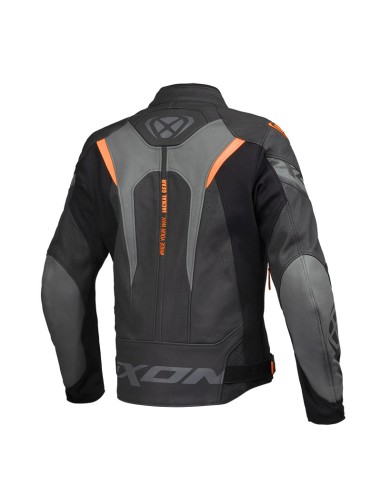 CHAQUETA IXON JACKAL NEGRO ANTRACITA NARANJA