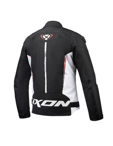 IXON CURB JACKET NEGRO BLANCO ROJO
