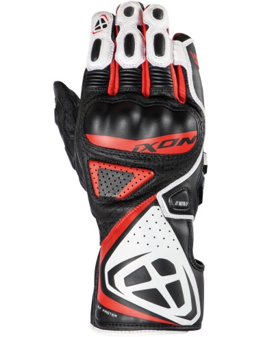 IXON GP5 AIR HANDSCHUHE SCHWARZ WEISS ROT