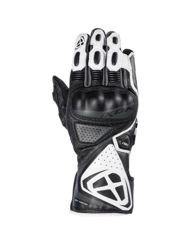 IXON GP5 AIR GLOVES BLACK WHITE