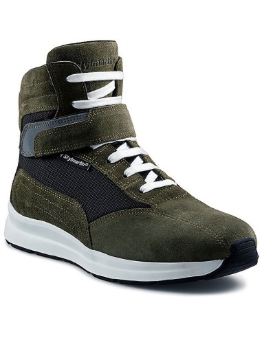 STYLMARTIN SHOES AUDAX WP BLACK MILITARY GREEN