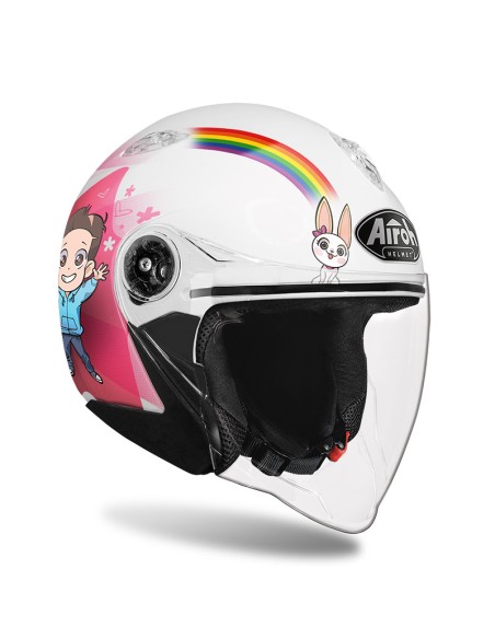 CASCO BIMBO AIROH MR JET ME CONTRO TE GLOSS