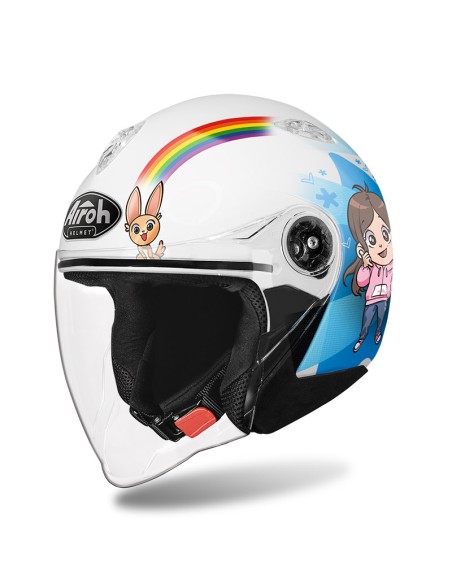 CASQUE BÉBÉ AIROH MR JET ME VERSUS YOU GLOSS