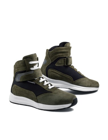 STYLMARTIN SHOES AUDAX WP BLACK MILITARY GREEN