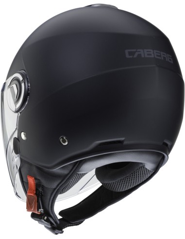 CASCO CABERG RIVIERA V4X NEGRO MATE