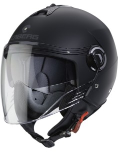 CASCO CABERG RIVIERA V4X NEGRO MATE