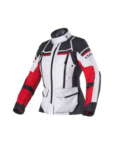 GIACCA DONNA CLOVER OUTLAND-2 WP GRIGIO ROSSO