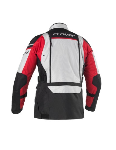 GIACCA CLOVER OUTLAND-2 WP GRIGIO ROSSO