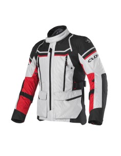 CLOVER OUTLAND-2 WP JACKET GREY RED