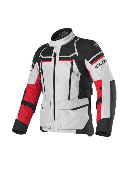 GIACCA CLOVER OUTLAND-2 WP GRIGIO ROSSO