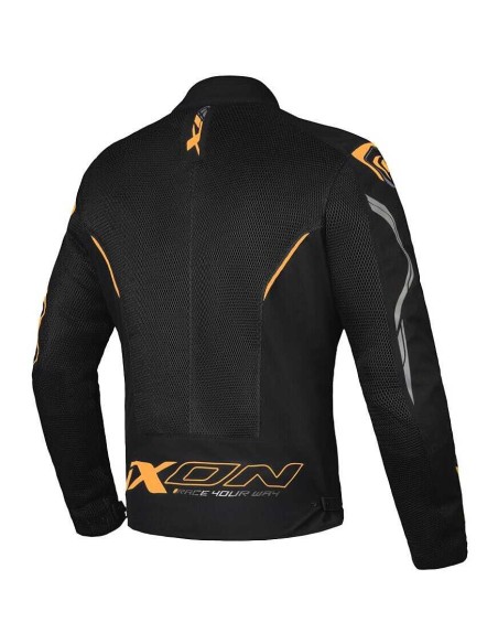 IXON FLICKER JACKE SCHWARZ ORANGE