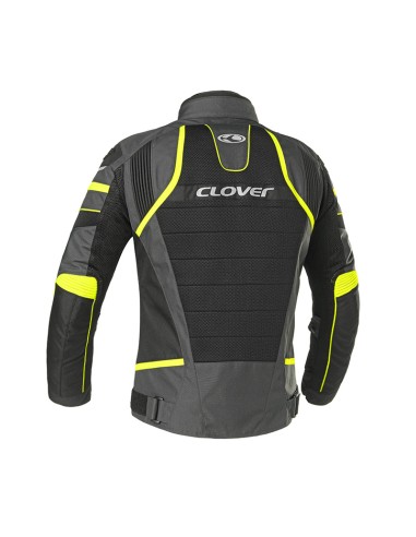 CHAQUETA CLOVER RAINJET-2 WP AMARILLO GRAFITO
