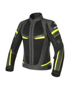 CLOVER RAINJET-2 WP JACKET GRAPHITE YELLOW