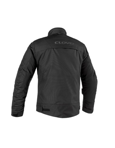DAMEN-KLEEBLATT-SCHLEIFENJACKE SCHWARZ