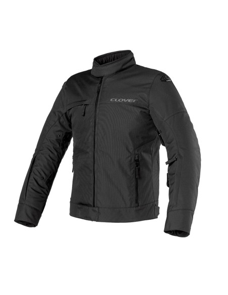 DAMEN-KLEEBLATT-SCHLEIFENJACKE SCHWARZ