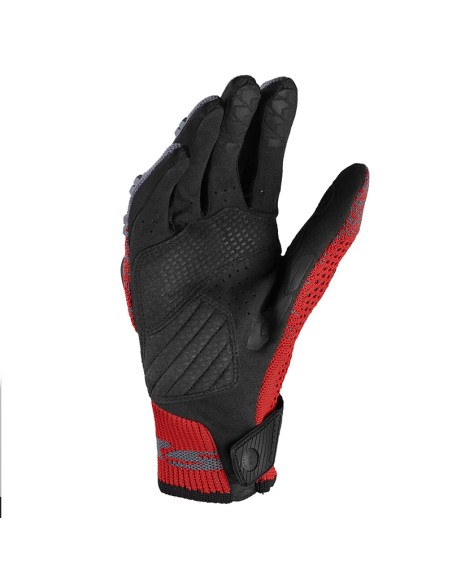 SPIDI GUANTES DE PUNTO CRUZADO ROJO