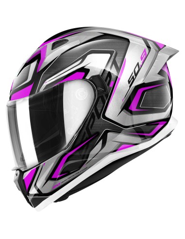 CASCO GIVI 50.9 ATOMIC TITANIO PLATA ROSA