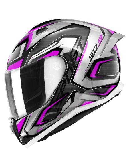 CASCO GIVI 50.9 ATOMIC TITANIUM SILVER PINK