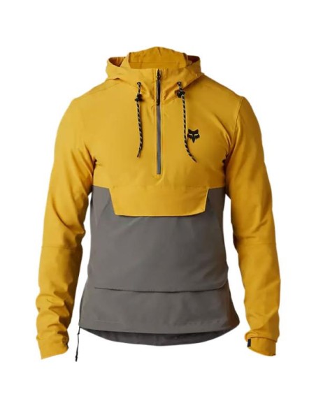 FOX RANGER WIND PULLOVER DAFFODIL MTB JACKET