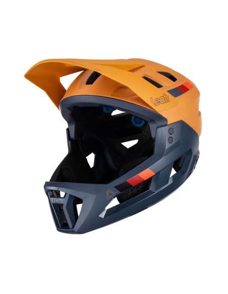 CASQUE MTB LEATT ENDURO 2.0 V23 SUEDE ORANGE BLUE