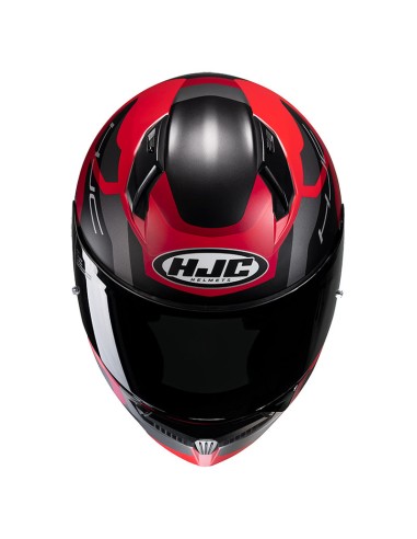 CASQUE HJC C10 TINS MC1SF NOIR ROUGE