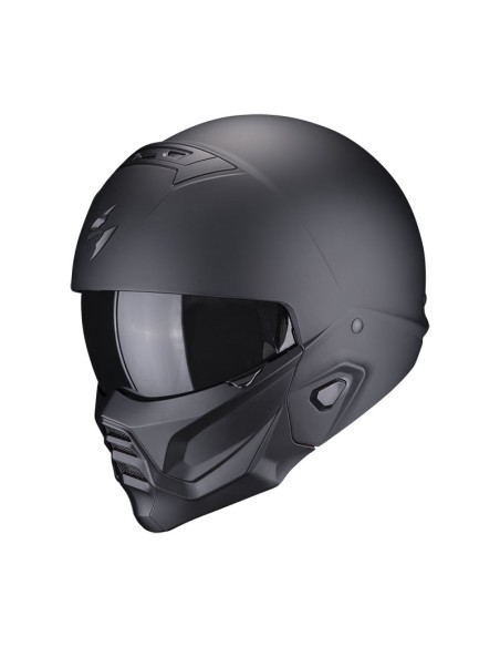 CASCO SCORPION EXO COMBAT 2 NEGRO MATE