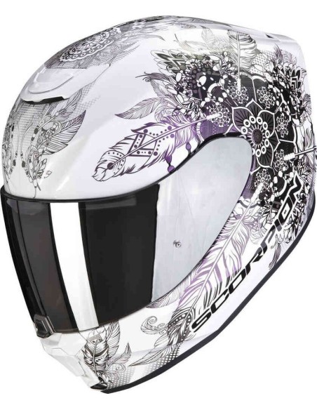 SCORPION EXO 391 DREAM WHITE CAMALEON HELMET