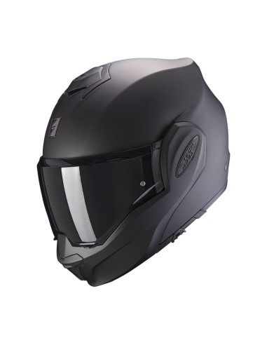 CASQUE SCORPION EXO TECH EVO SOLID MATT BLACK
