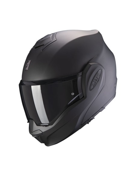 CASQUE SCORPION EXO TECH EVO SOLID MATT BLACK