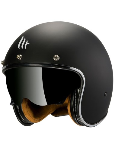 MT LE MANS 2 SV SOLID MATT BLACK HELMET