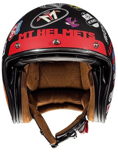 MT LE MANS 2 SV ANARCHY MATT BLACK HELMET