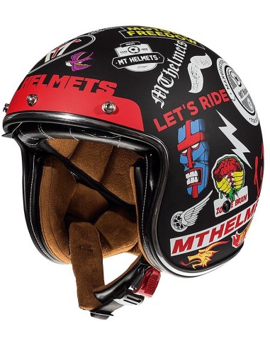 MT LE MANS 2 SV ANARCHY MATT BLACK HELMET