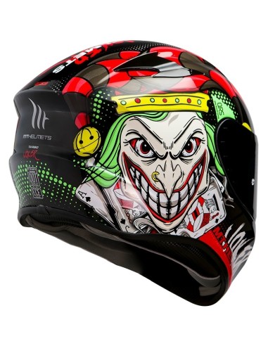 MT TARGO JOKER BLACK HELMET