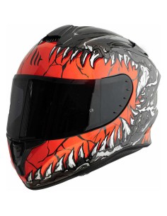 MT TARGO KRAKEN GRAU ROT HELM
