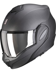 SKORPION EXO TECH EVO KOHLENSTOFF FESTE MATTE SCHWARZ HELM