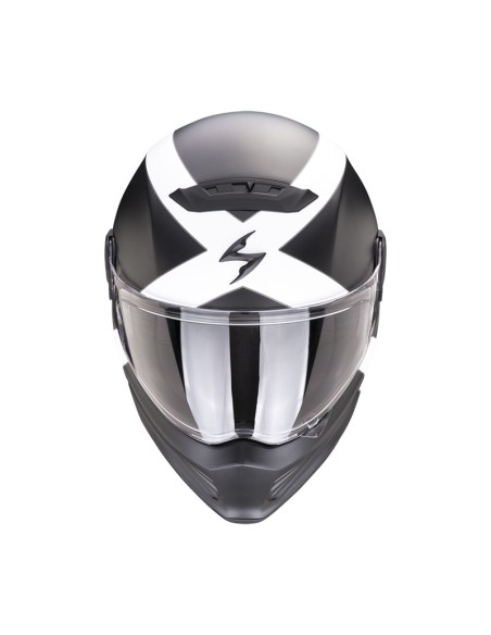 SCORPION COVERT FX GALLUS HELMET MATT BLACK WHITE