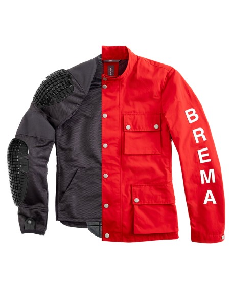 BREMA JACKET SILVER VASE J M RED
