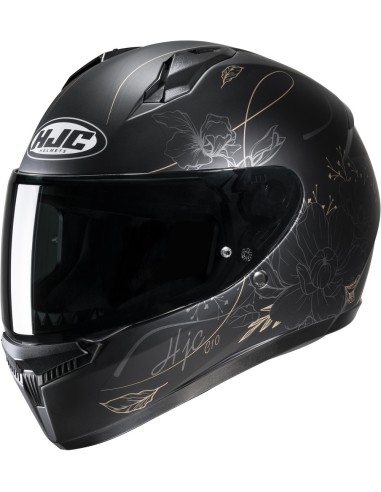 CASCO HJC C10 EPIK MC9SF NEGRO ORO