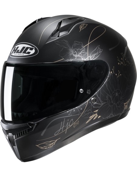 CASCO HJC C10 EPIK MC9SF NEGRO ORO
