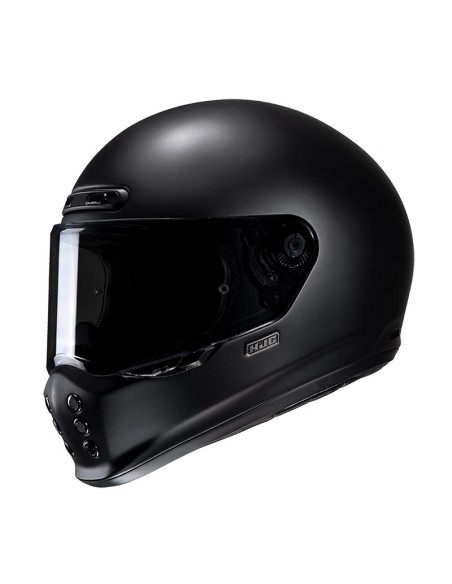 HJC V10 MATTSCHWARZER HELM