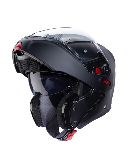 CASCO CABERG HORUS X NEGRO MATE