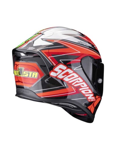 CASCO SCORPION EXO-R1 EVO AIR ALVARO REPLICA ROSSO