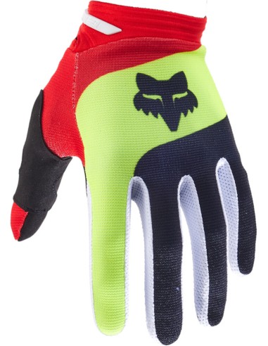 FOX 180 BALLAST GLOVES BLACK RED