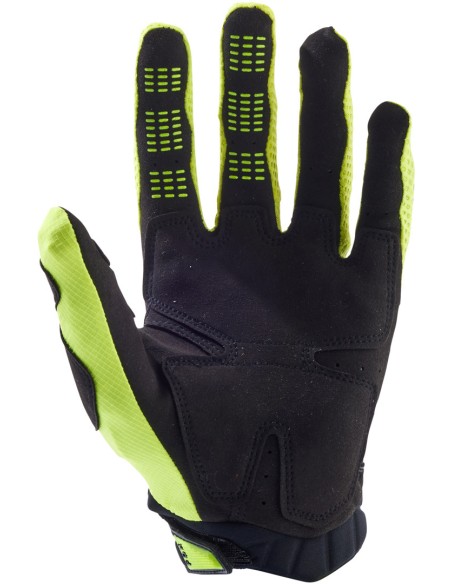 FOX PAWTECTOR GLOVES BLACK YELLOW