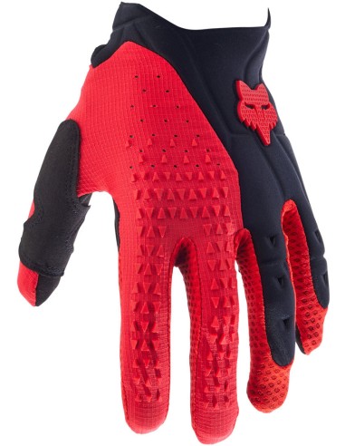 FOX PAWTECTOR GLOVES NEGRO ROJO