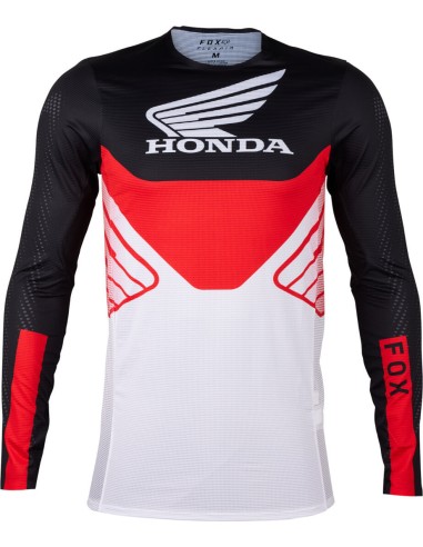 MAGLIA FOX FLEXAIR HONDA 24 BLACK WHITE